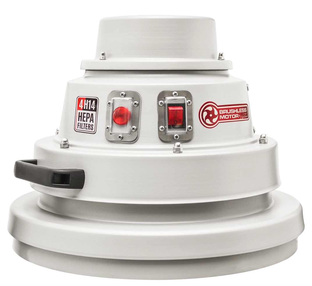Brushless motor (BLSD) til C-10 EX &ndash; med 4x H14 HEPA-filtre